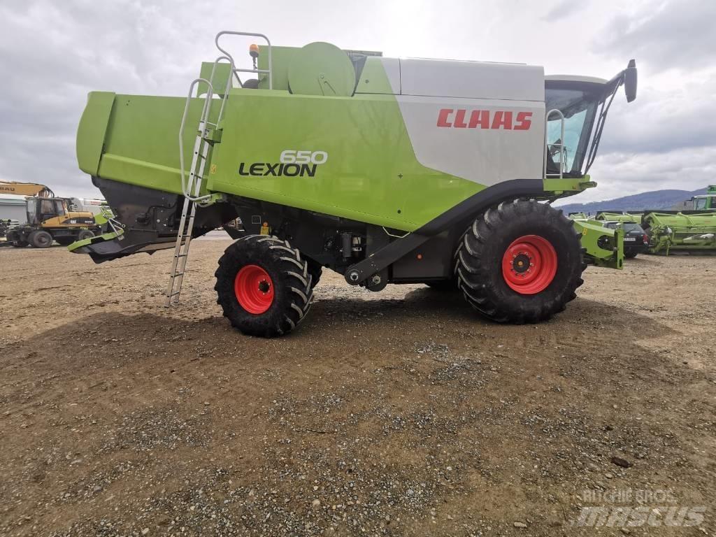 CLAAS Lexion 650 Θεριζοαλωνιστικές μηχανές