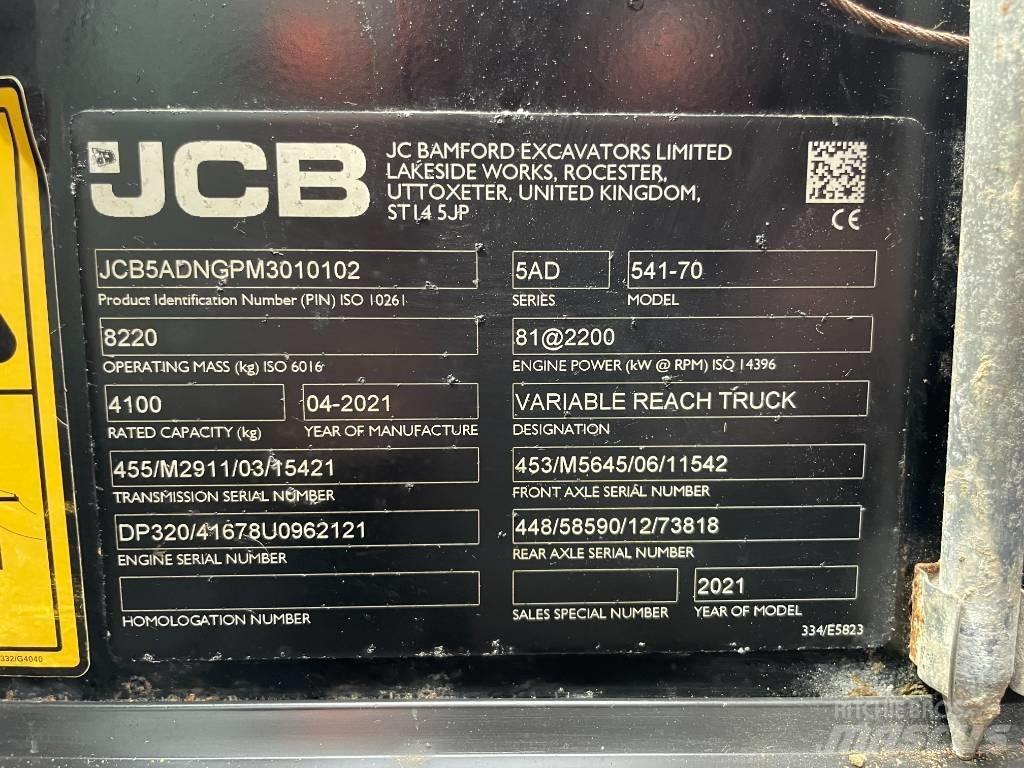 JCB 541-70 Τηλεσκοπικοί ανυψωτές