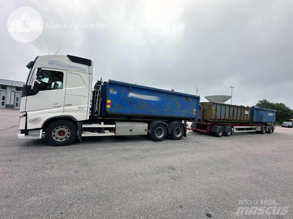 Volvo FH 500 EKIPAGE Φορτηγά ανατροπή με γάντζο