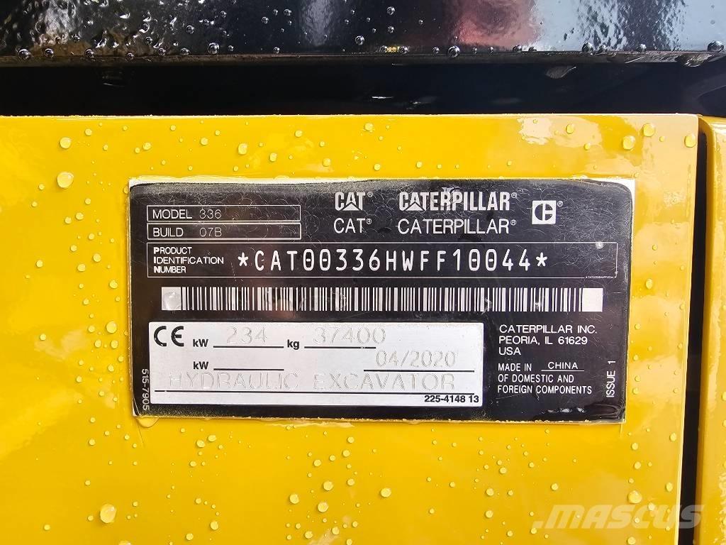 CAT 336 Next Gen Εκσκαφείς με ερπύστριες