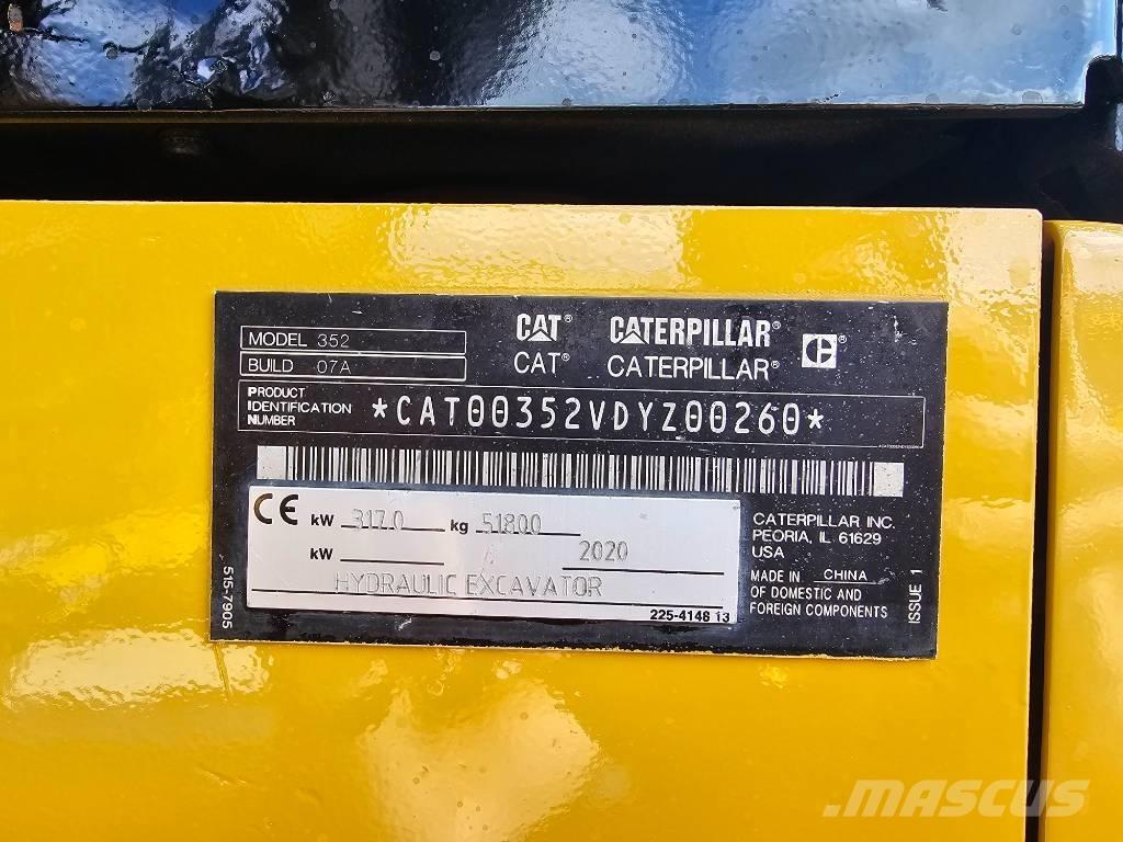 CAT 352 Εκσκαφείς με ερπύστριες