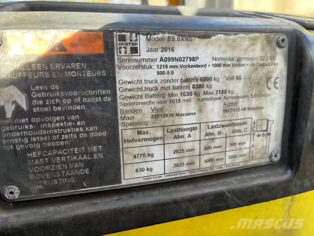 Hyster E5.OXNS Ηλεκτρικά περονοφόρα ανυψωτικά κλαρκ