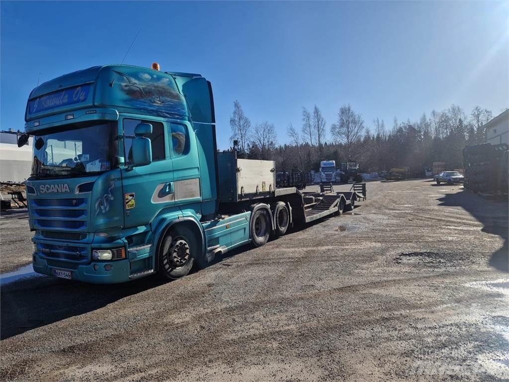 Scania R520 Φορτηγά μεταφοράς δασικών μηχανημάτων