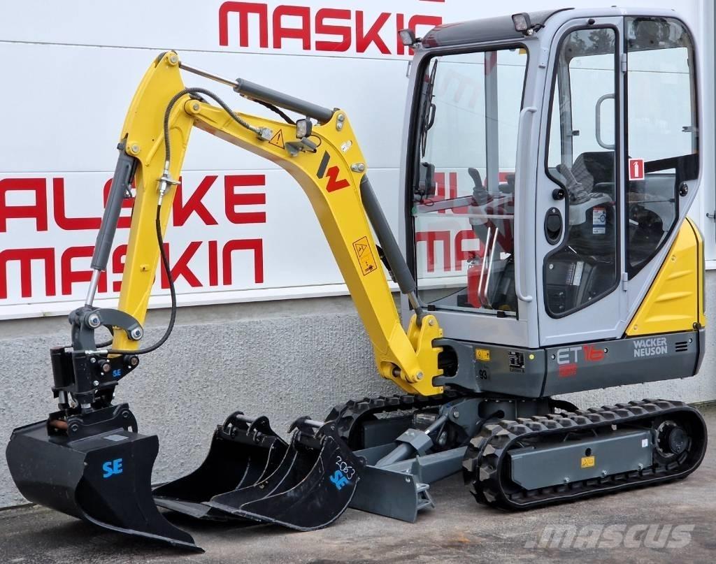 Wacker Neuson ET 16 Εκσκαφάκι (διαβολάκι) < 7t
