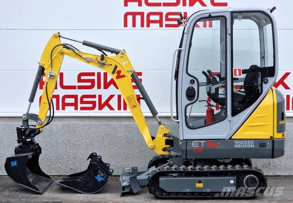Wacker Neuson ET 16 Εκσκαφάκι (διαβολάκι) < 7t