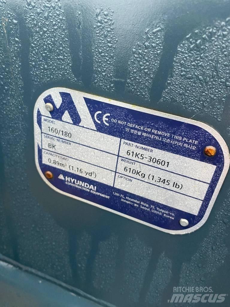 Hyundai 160/180 Κουβάδες