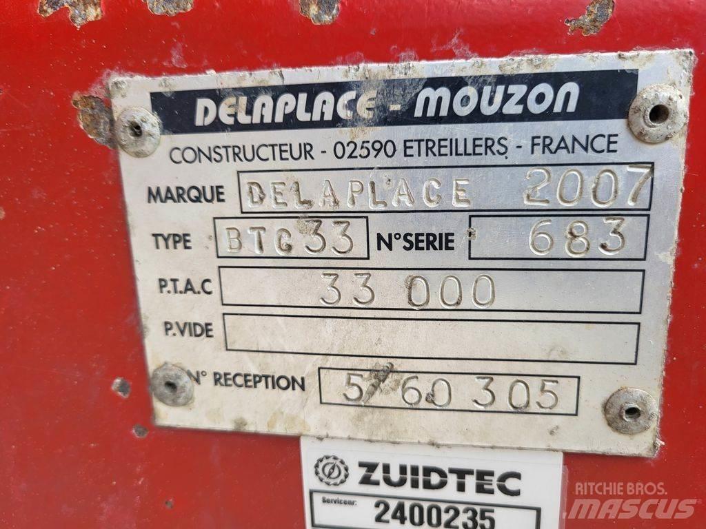 Delaplace 33 ton Ανατρεπόμενες ρυμούλκες
