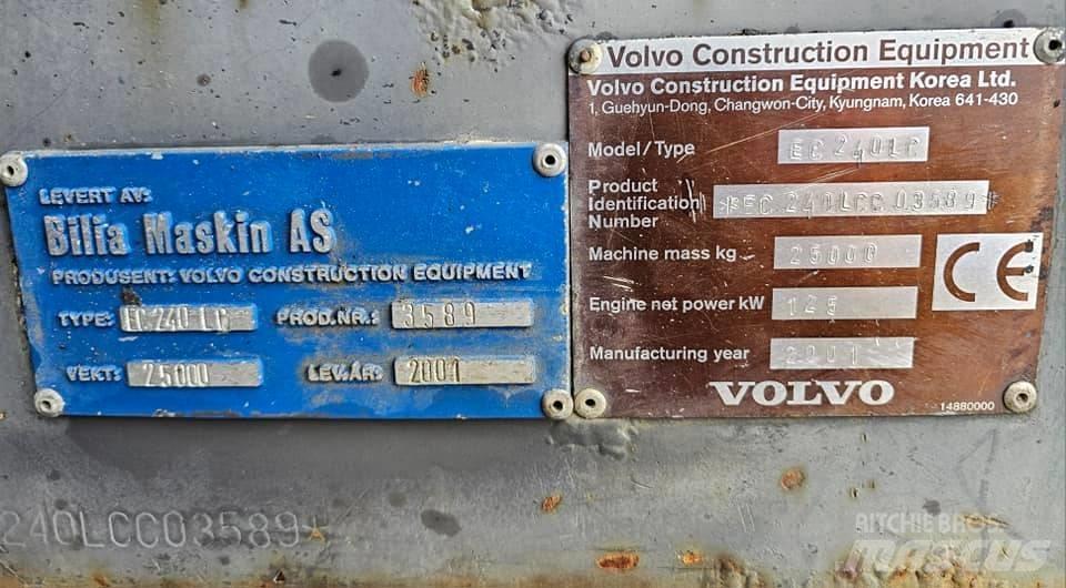 Volvo EC 240 LC Εκσκαφείς με ερπύστριες