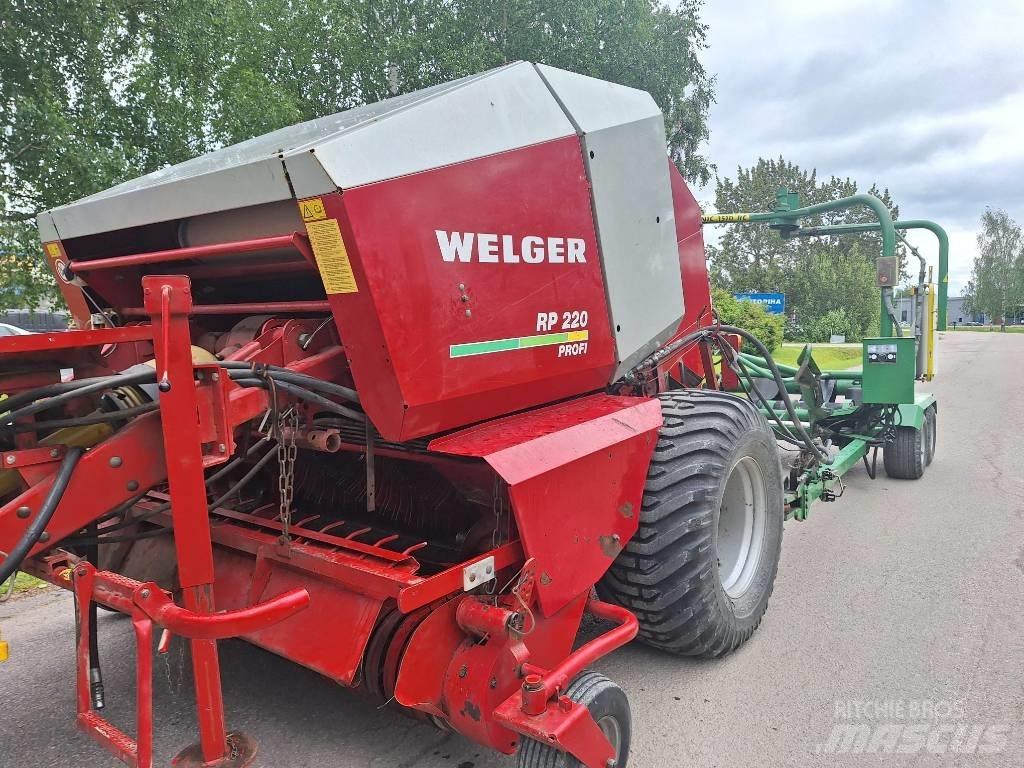 Welger 220 Profi Πρέσες κυλινδρικών δεμάτων