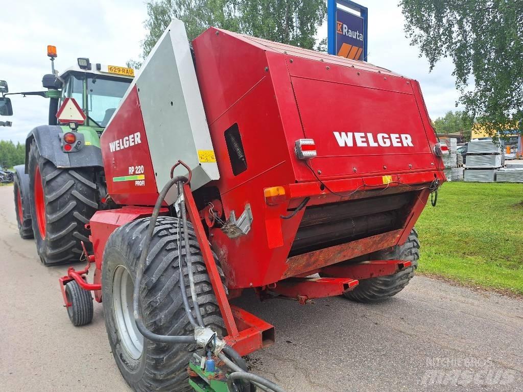 Welger 220 Profi Πρέσες κυλινδρικών δεμάτων