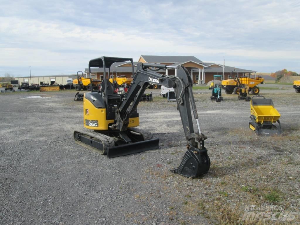 John Deere 26G Εκσκαφάκι (διαβολάκι) < 7t