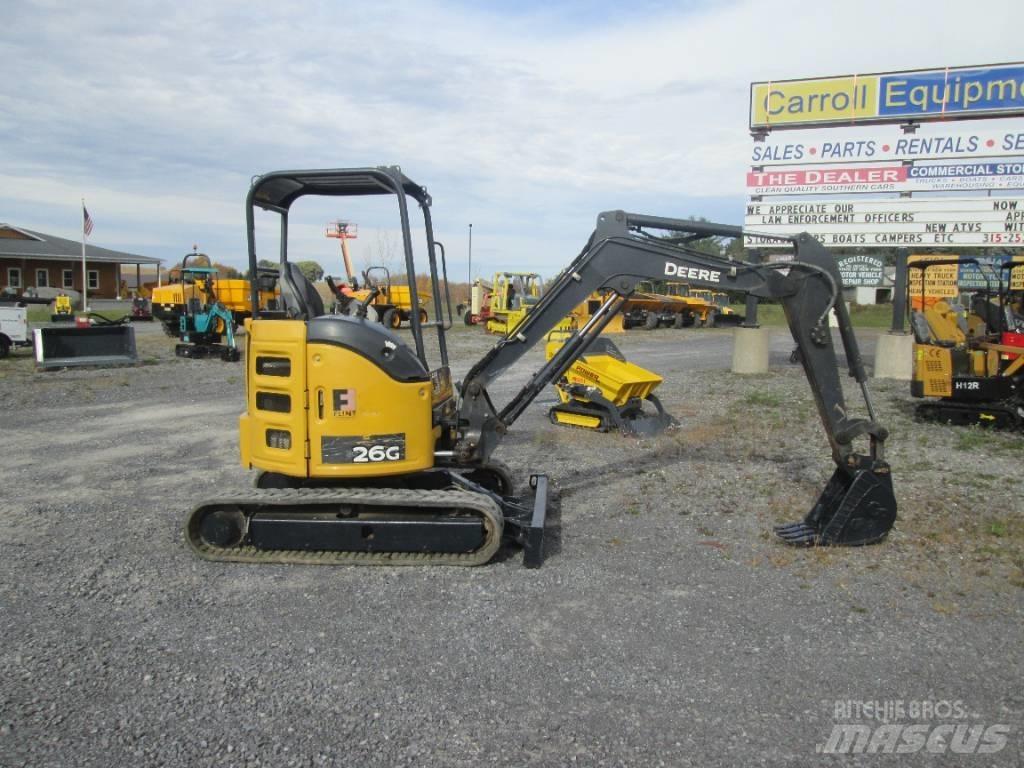 John Deere 26G Εκσκαφάκι (διαβολάκι) < 7t