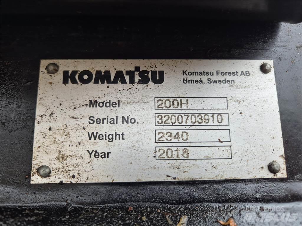 Komatsu 901 XC Θεριζοαλωνιστικές μηχανές