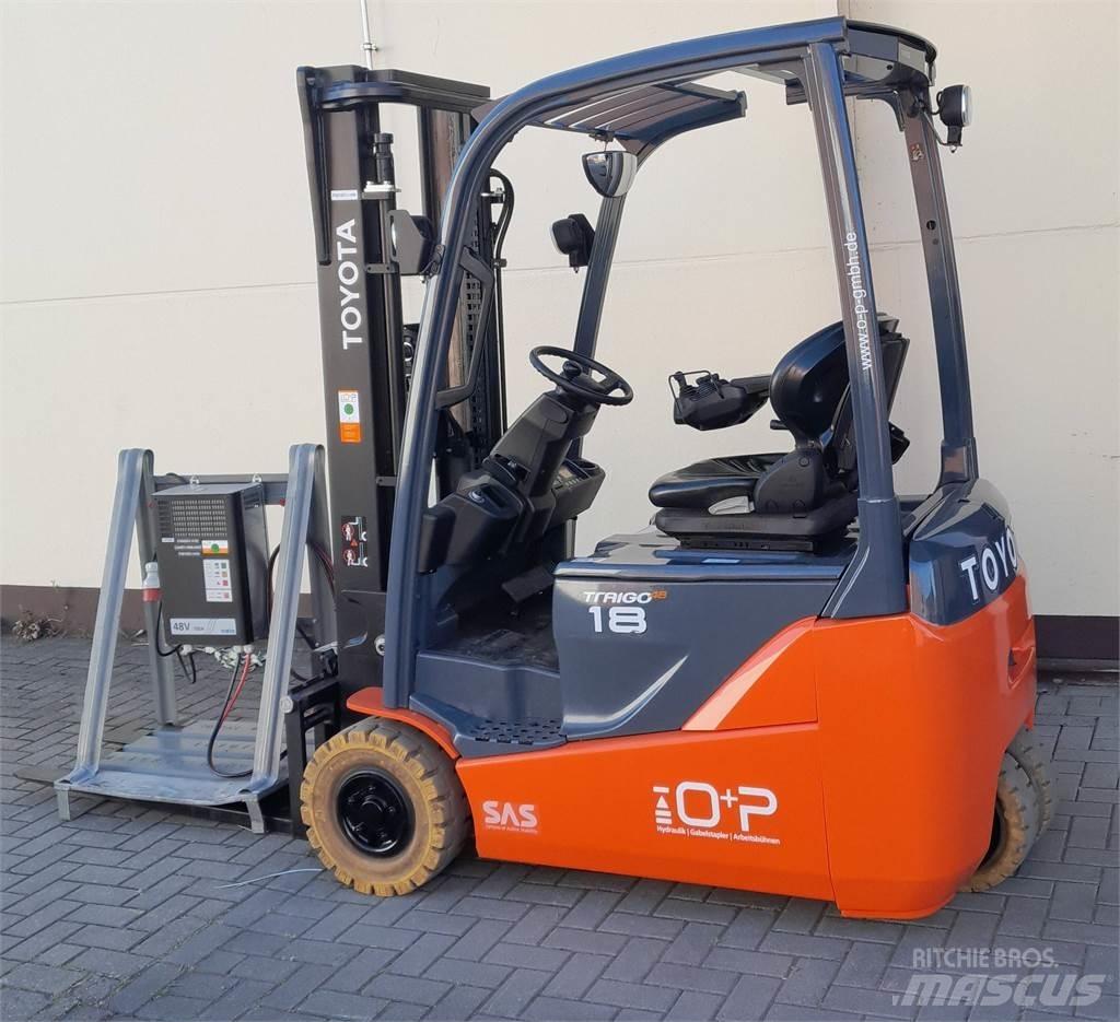 Toyota 8FBEK18T Ηλεκτρικά περονοφόρα ανυψωτικά κλαρκ