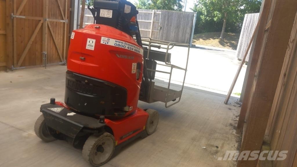 Manitou 100 VJR Ανυψωτήρες με κατακόρυφους πυλώνες