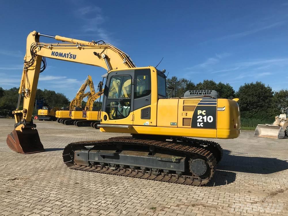 Komatsu PC 210 LC-8 Εκσκαφείς με ερπύστριες