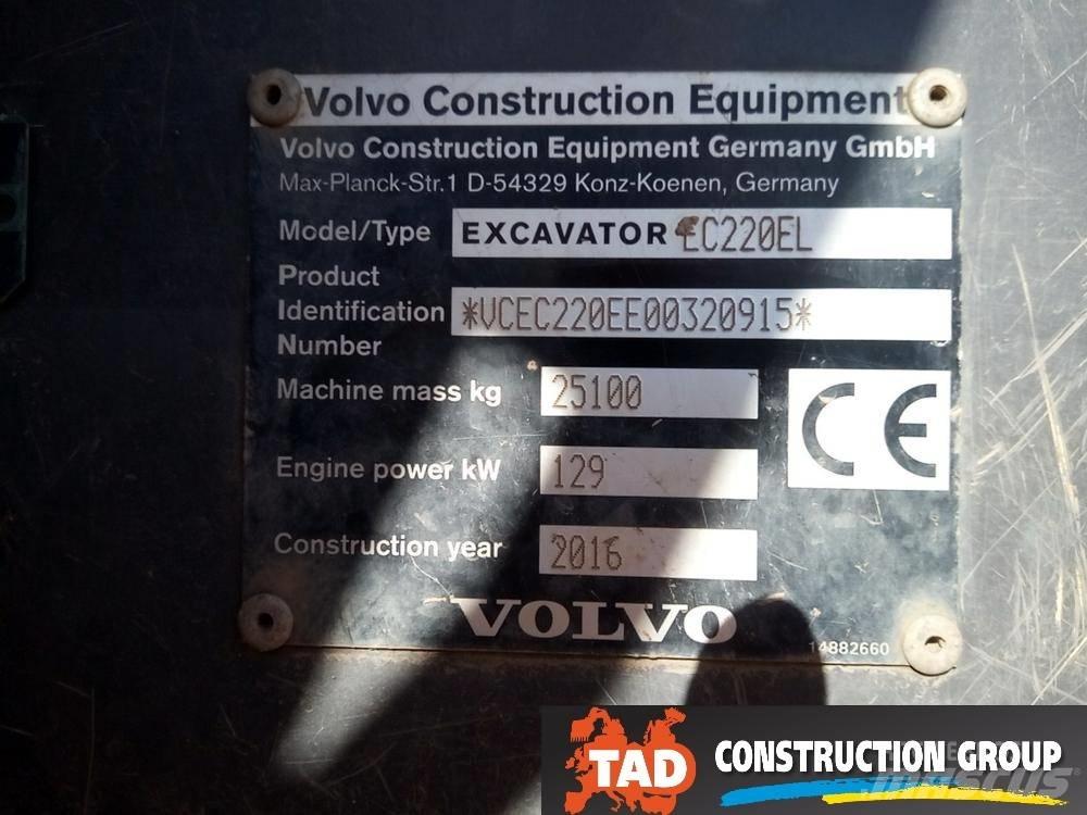 Volvo EC 220 EL Εκσκαφείς με ερπύστριες