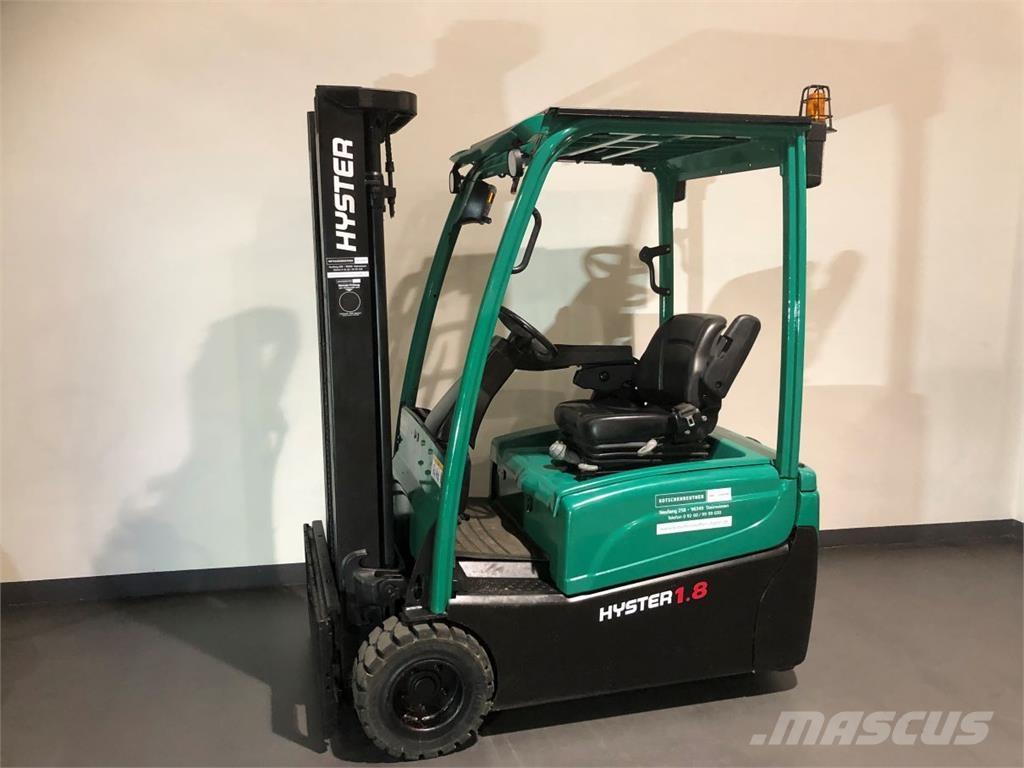 Hyster J1.8XNT (MWB) Ηλεκτρικά περονοφόρα ανυψωτικά κλαρκ