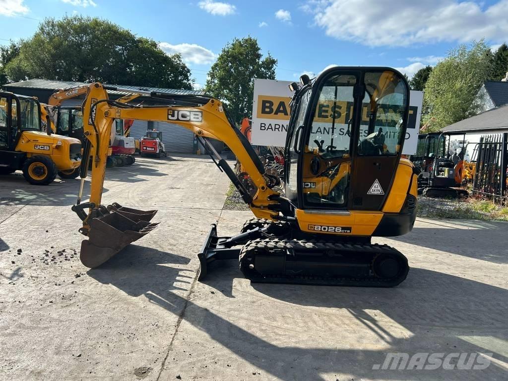 JCB 8026 CTS Εκσκαφάκι (διαβολάκι) < 7t