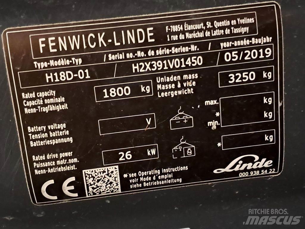 Linde H18D-01 Πετρελαιοκίνητα Κλαρκ