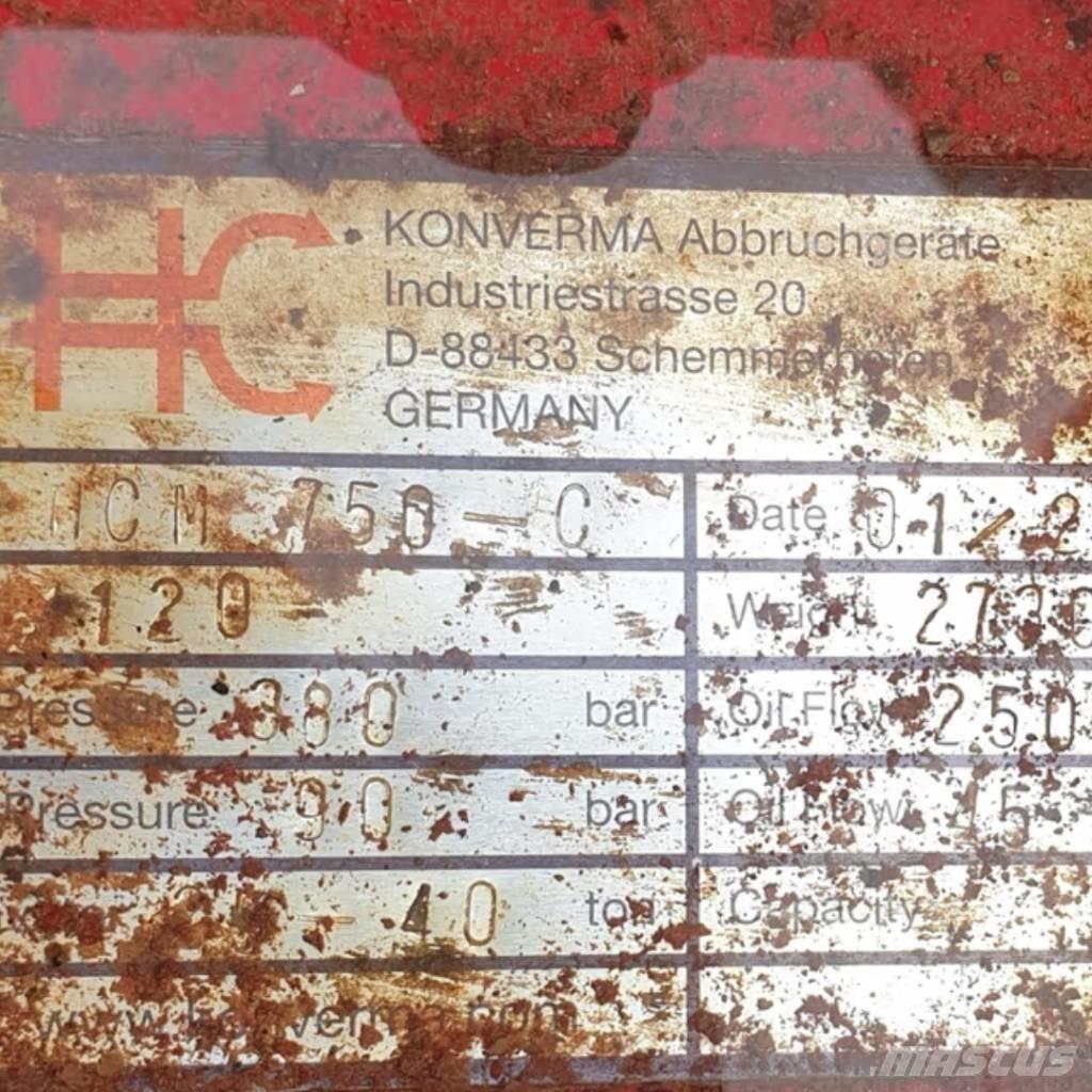  KONVERMA HCM 750C Κόπτες