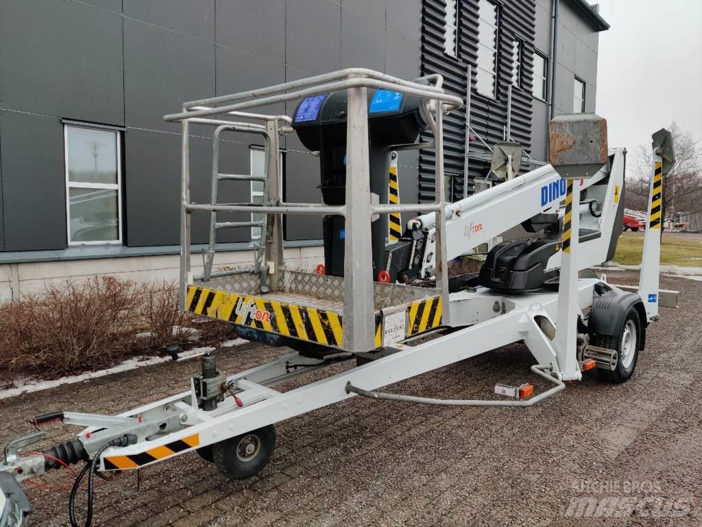 Dino 135 T Skylift Εναέριες πλατφόρμες τοποθετημένες σε ρυμούλκα