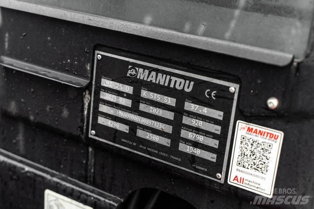 Manitou MI 25 D Πετρελαιοκίνητα Κλαρκ