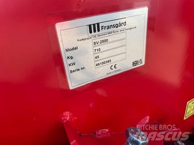 Fransgård SV-2500 Τσουγκράνες και χορτοξηραντικές μηχανές