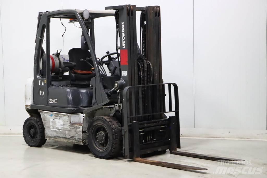 Nissan U1D2A20LQ Περονοφόρα ανυψωτικά κλαρκ με φυσικό αέριο LPG