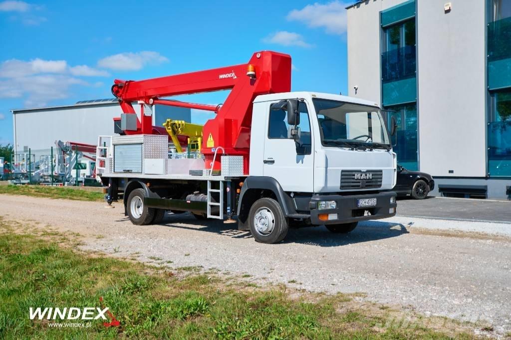 Wumag WT 170 Εναέριες πλατφόρμες τοποθετημένες σε φορτηγό