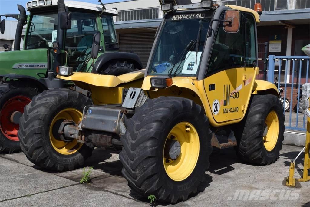 New Holland LM 430 Ανυψωτήρες με τηλεσκοπικό βραχίονα