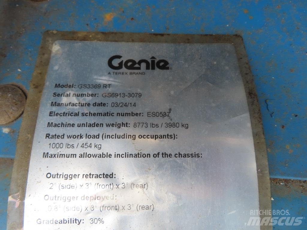 Genie GS 3268 RT Ανυψωτήρες ψαλιδωτής άρθρωσης