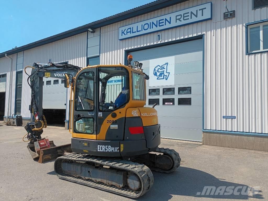 Volvo ECR 58 Εκσκαφάκι (διαβολάκι) < 7t
