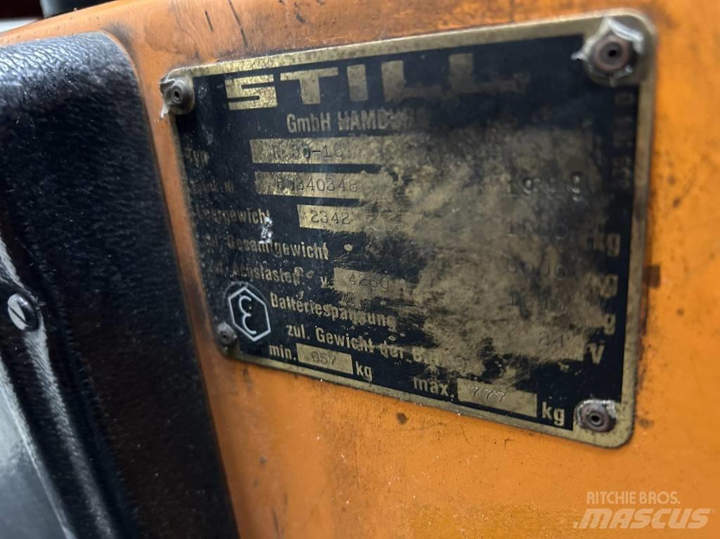 Still R50-16 Ηλεκτρικά περονοφόρα ανυψωτικά κλαρκ