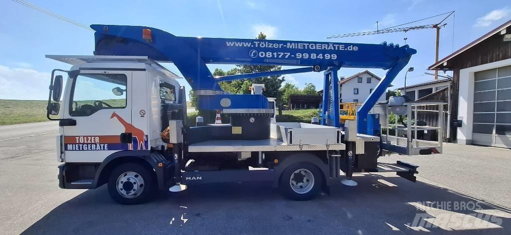 Palfinger P300 KS Εναέριες πλατφόρμες τοποθετημένες σε φορτηγό