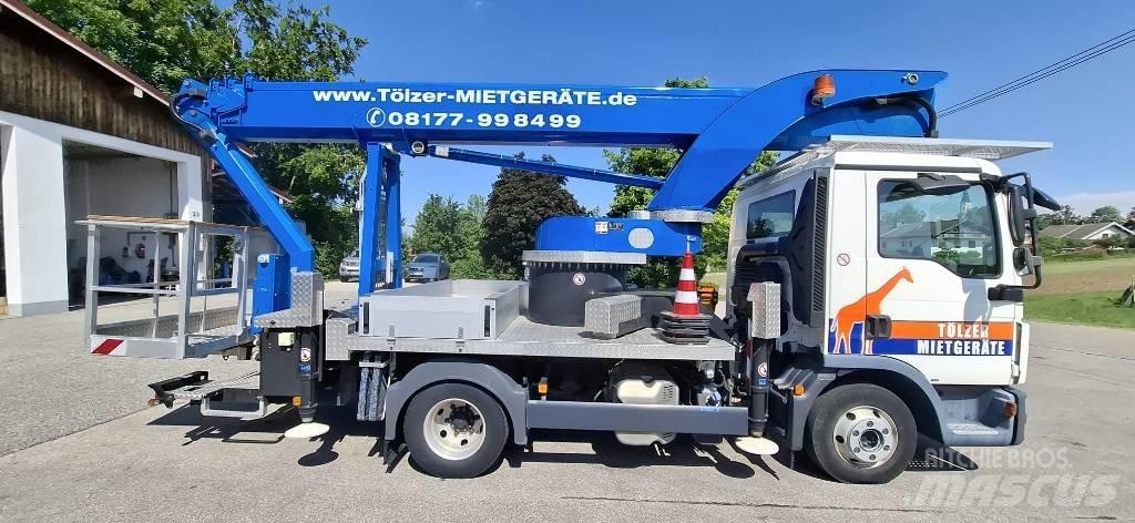 Palfinger P300 KS Εναέριες πλατφόρμες τοποθετημένες σε φορτηγό