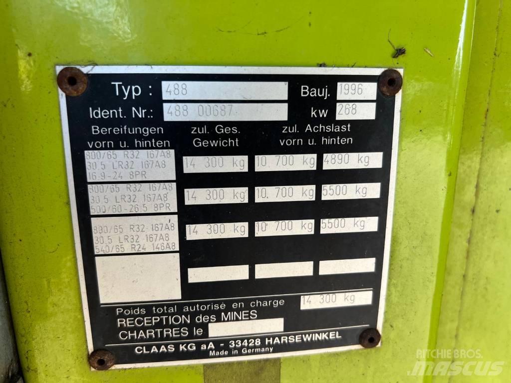 CLAAS Jaguar 840 Μηχανές χορτονομής
