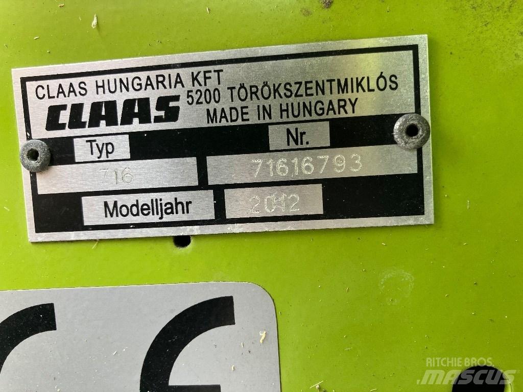 CLAAS Lexion 760 Θεριζοαλωνιστικές μηχανές