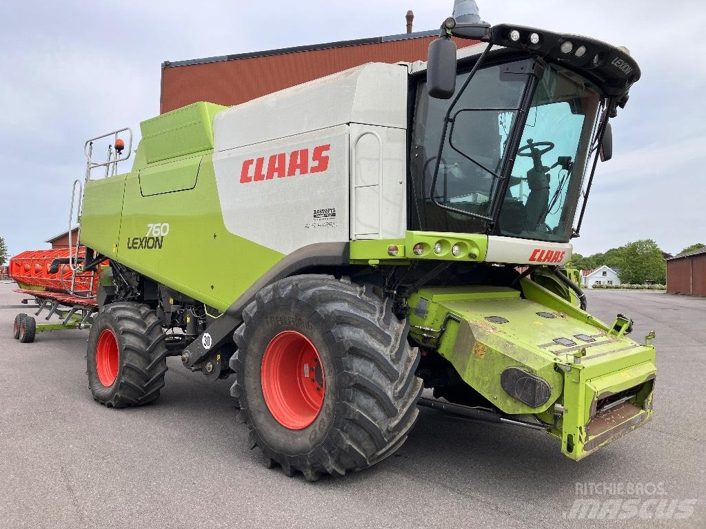 CLAAS Lexion 760 Θεριζοαλωνιστικές μηχανές