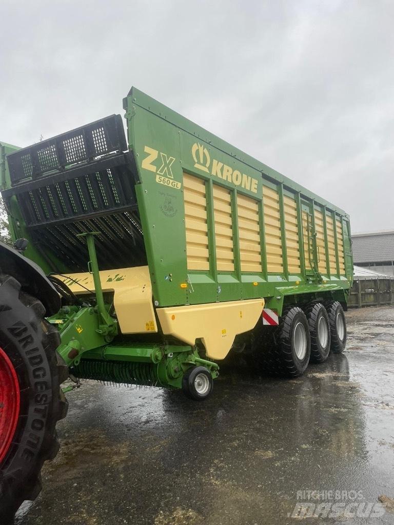 Krone ZX 560 GL Ρυμούλκα με διάταξη αυτοφόρτωσης