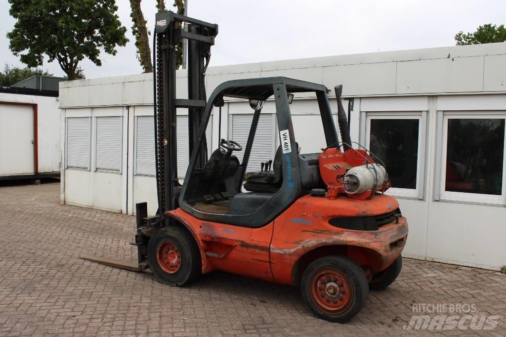 Linde H 45 T-600 Περονοφόρα ανυψωτικά κλαρκ με φυσικό αέριο LPG
