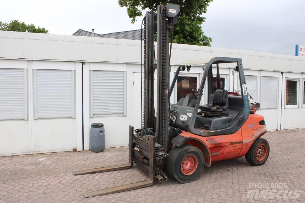 Linde H 45 T-600 Περονοφόρα ανυψωτικά κλαρκ με φυσικό αέριο LPG