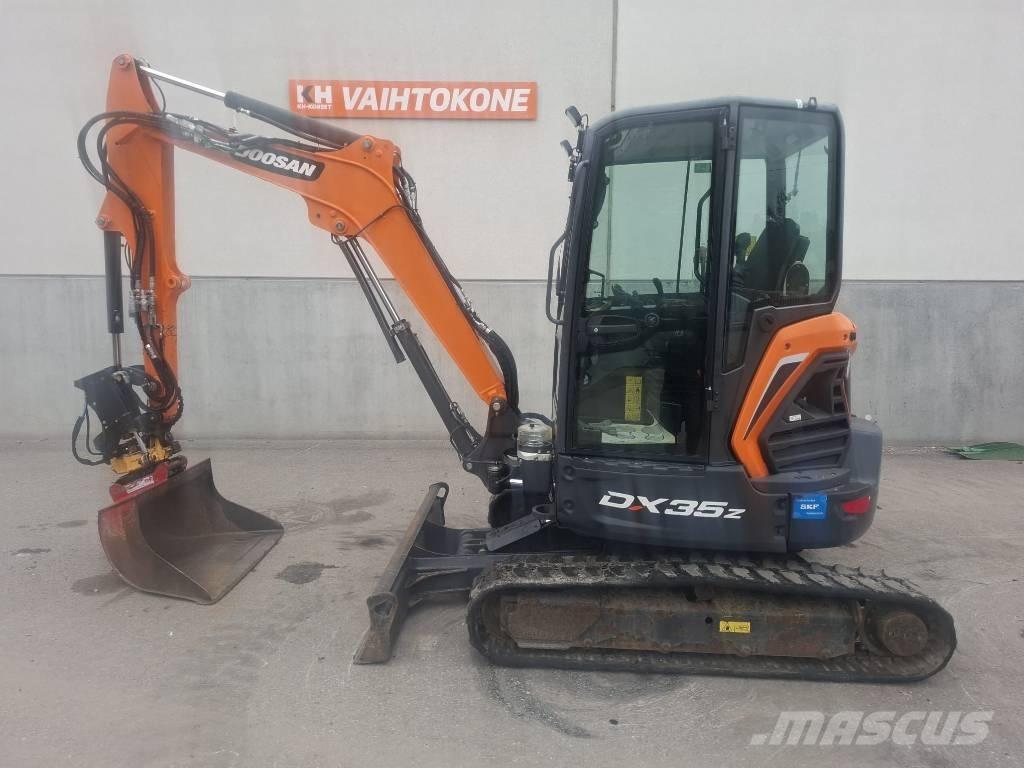 Doosan DX 35 Z Εκσκαφάκι (διαβολάκι) < 7t