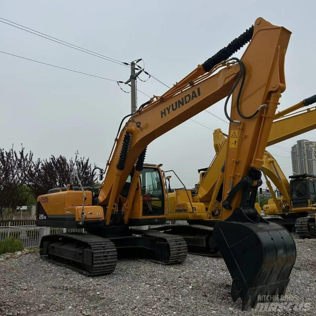 Hyundai 220-9s Εκσκαφείς με ερπύστριες