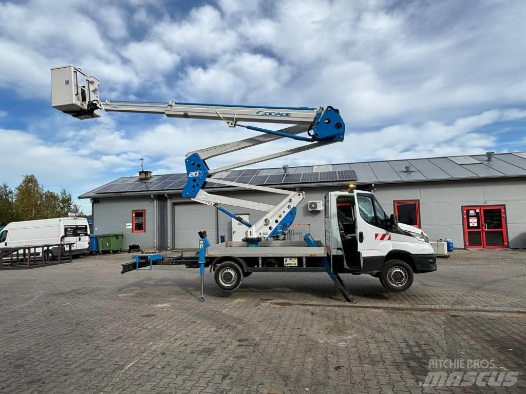 Iveco 35-140 Εναέριες πλατφόρμες τοποθετημένες σε φορτηγό