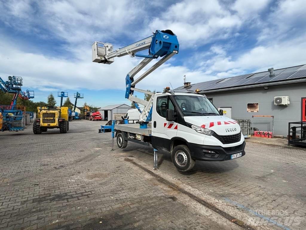 Iveco 35-140 Εναέριες πλατφόρμες τοποθετημένες σε φορτηγό