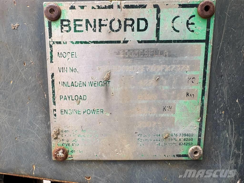 Benford 6000 Dumpers εργοταξίου