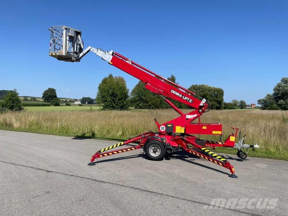 Denka-Lift DK 18 Εναέριες πλατφόρμες τοποθετημένες σε ρυμούλκα