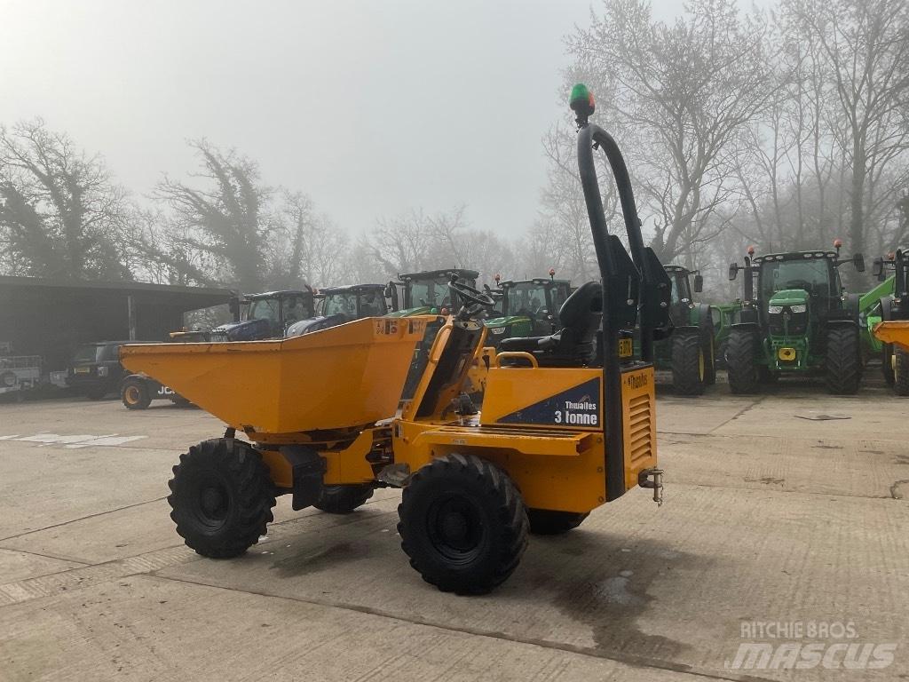 Thwaites 3 ton Dumpers εργοταξίου