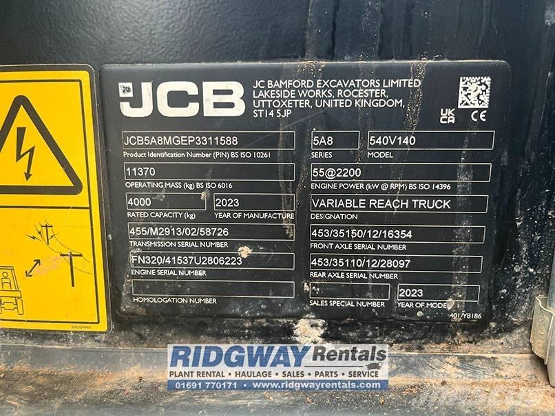 JCB 540-140 Τηλεσκοπικοί ανυψωτές